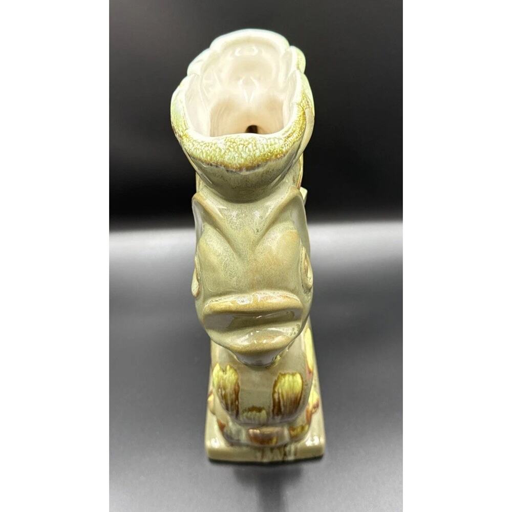 Vintage Royal Haeger Fish Vase Statue R742 Ed Blas Glaze Collection 11” Tall - Picture 3 of 9